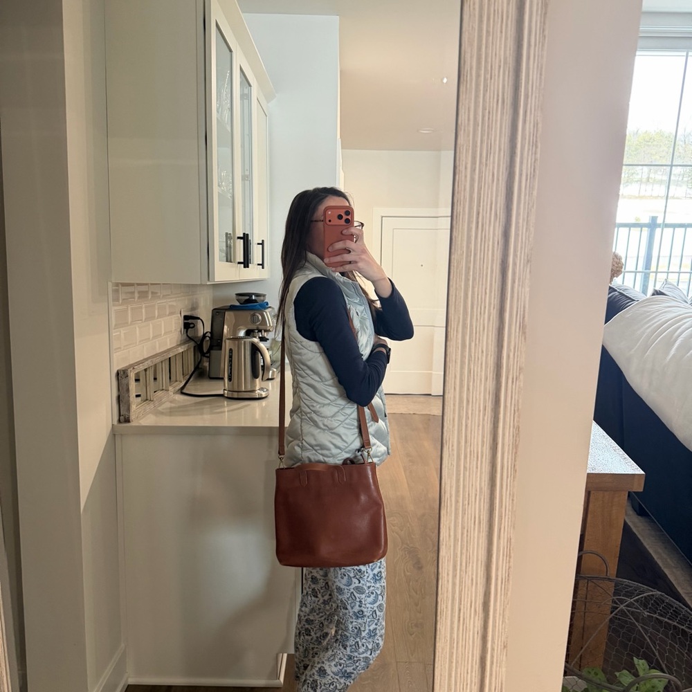 Madewell Chestnut Brown Small transport tote - Picture 9 of 9